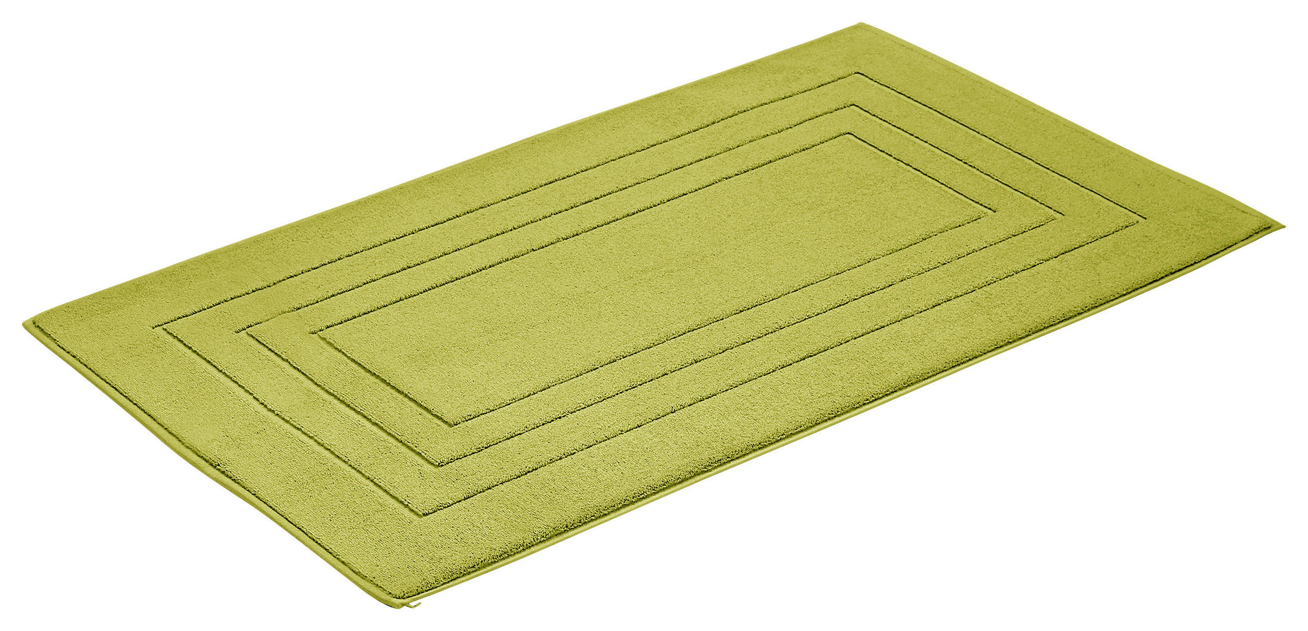 BADEMATTE Feeling Grün 60/100 cm  - Grün, Basics, Textil (60/100cm) - Vossen