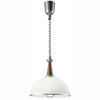HÄNGELEUCHTE 30/64 cm  - Silberfarben, KONVENTIONELL (30/64cm)