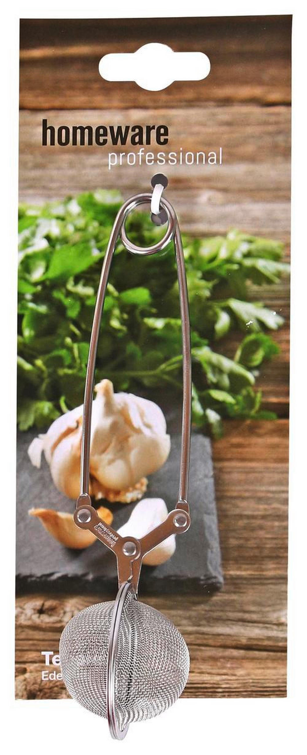 TEASZŰRŐ - ezüst, Basics, fém (15cm) - Homeware Profession.