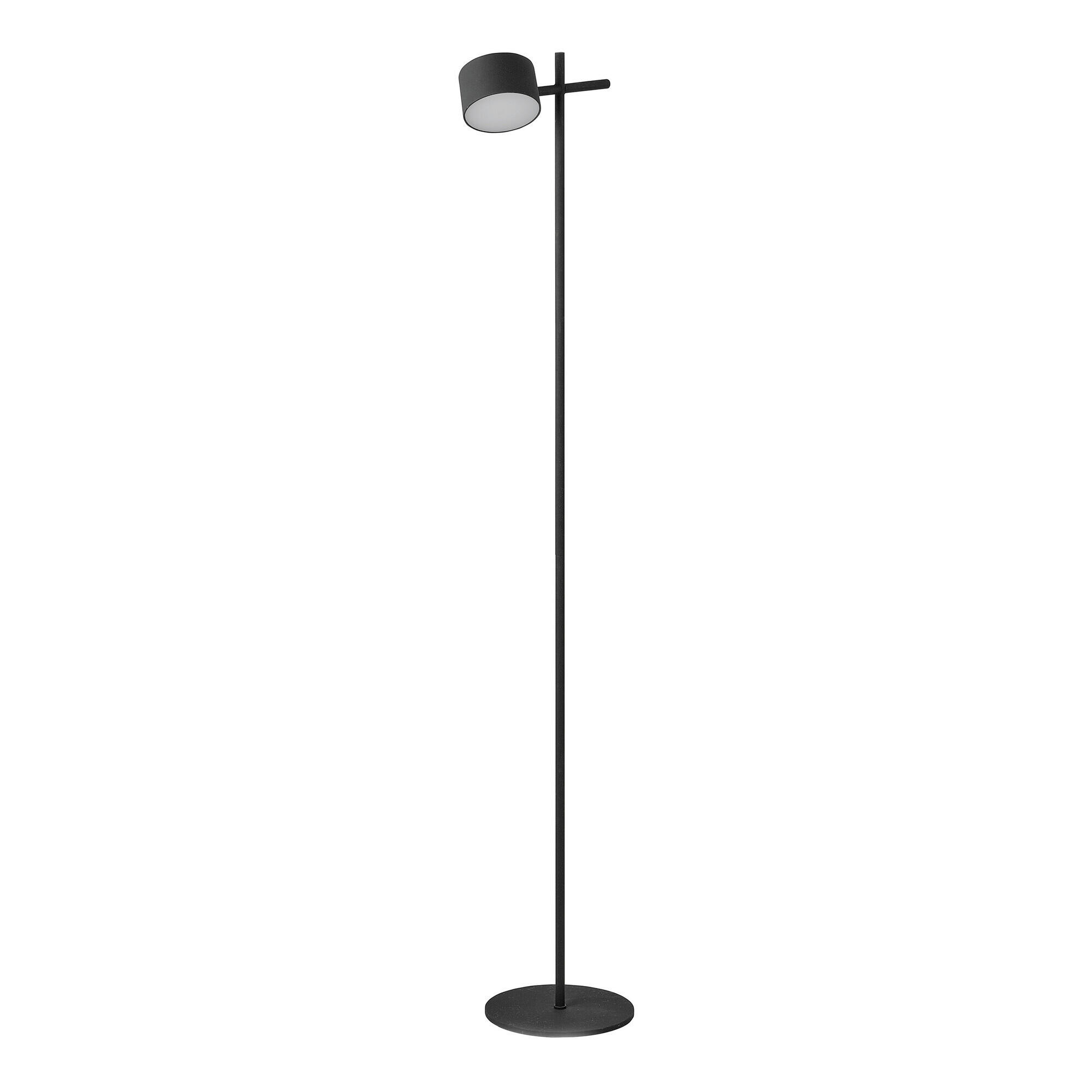 LED-STEHLEUCHTE 20/24,5/130,5 cm    - Schwarz, Basics, Kunststoff/Metall (20/24,5/130,5cm) - Osram
