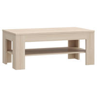 COUCHTISCH in Holzwerkstoff 110/60/45,5 cm  - Eichefarben, Natur, Holzwerkstoff (110/60/45,5cm) - Ti'me