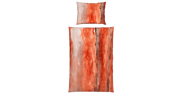 BETTWÄSCHE 140/200 cm - Kupferfarben, KONVENTIONELL, Textil (140/200cm) - Esposa