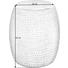 HOCKER Alufarben, Weiß - Alufarben/Weiß, Trend, Metall (39/42/39cm) - Ambia Home