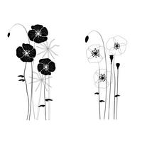 WANDTATTOO  - Schwarz/Weiß, Basics, Kunststoff (50/70/0,10cm) - Euroart
