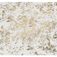 FOTOTAPETE - Goldfarben/Weiß, Trend (400/280cm)