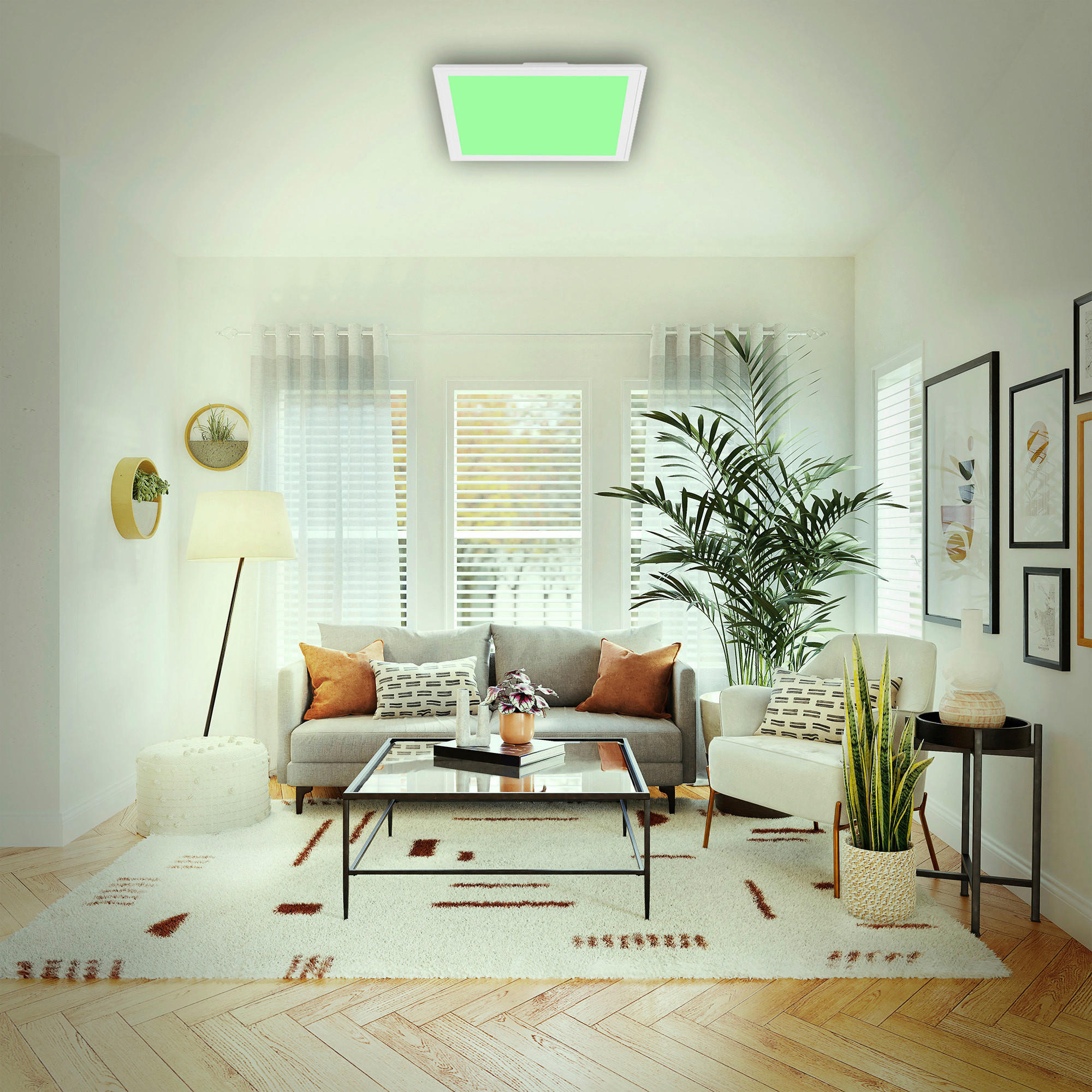 LED-PANEL   //3000-6500 K// - bela, Basics, umetna masa (29,6/29,6/5,8cm)
