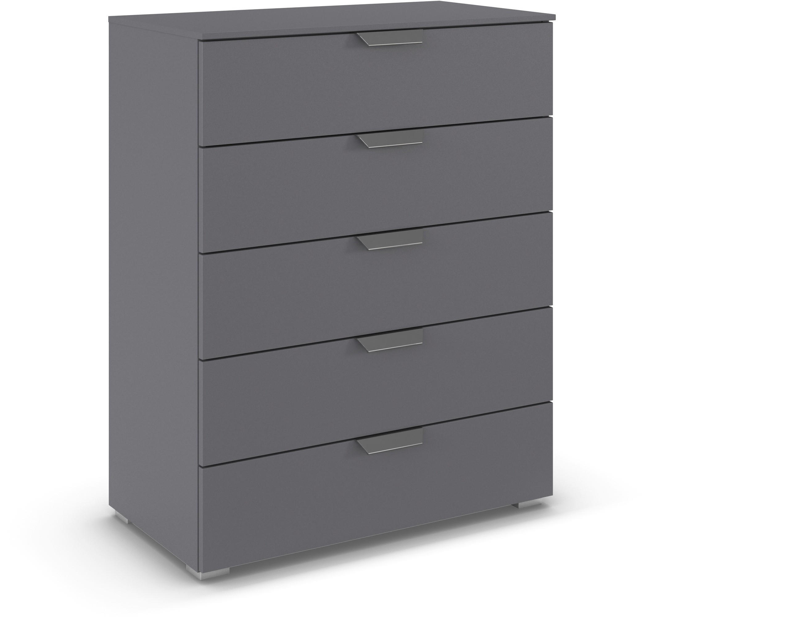 Carryhome Kommode Dunkelgrau 80x100x43 cm