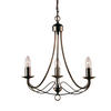 KRONLEUCHTER Maypole 46/100 cm   - Messingfarben, KONVENTIONELL, Metall (46/100cm)