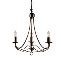 KRONLEUCHTER Maypole 46/100 cm   - Messingfarben, KONVENTIONELL, Metall (46/100cm)