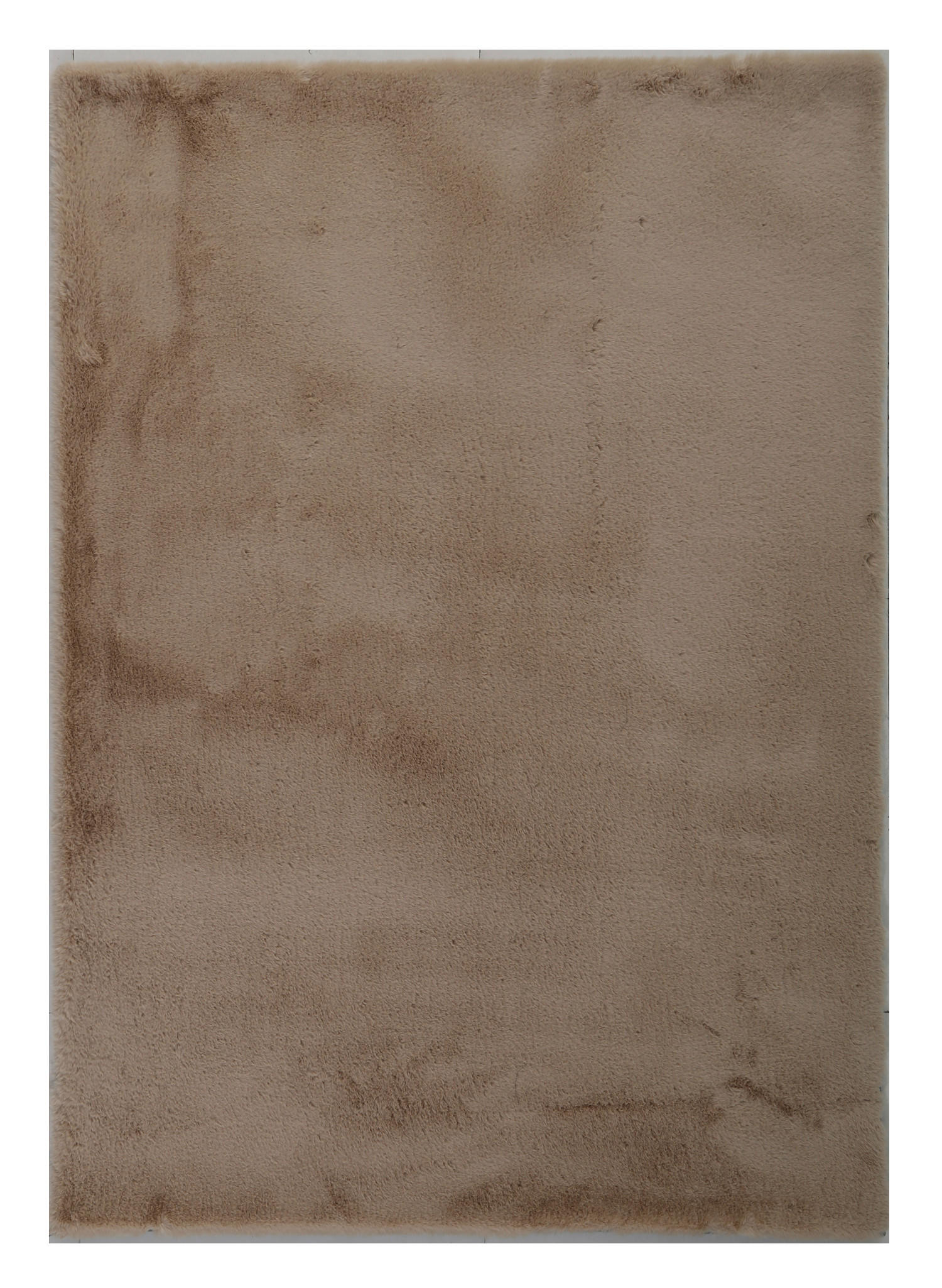 FELLTEPPICH 120/160 cm Olympos Braun  - Braun, KONVENTIONELL, Kunststoff/Textil (120/160cm) - Novel