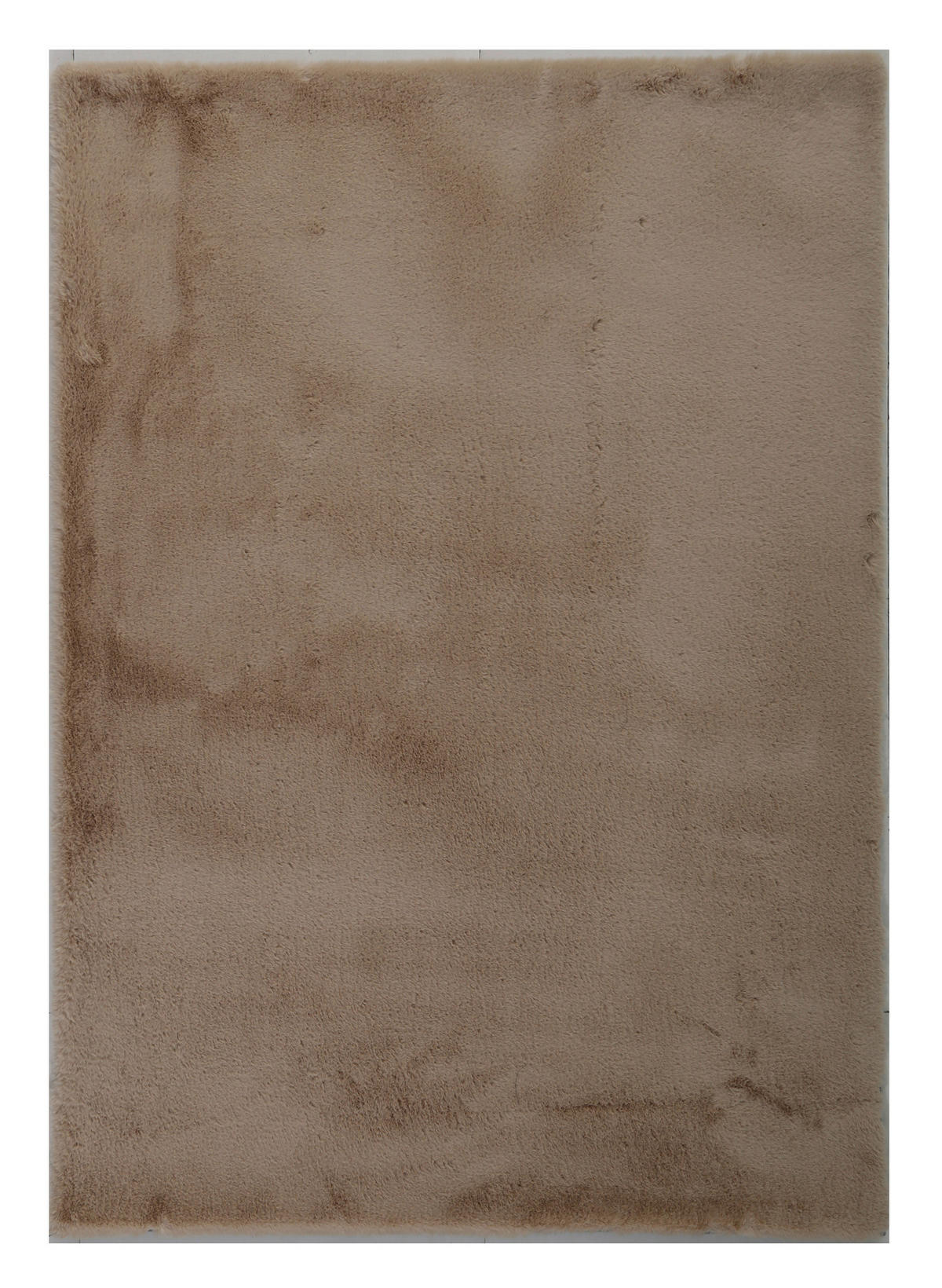FELLTEPPICH 80/150 cm Olympos Braun  - Braun, KONVENTIONELL, Kunststoff/Textil (80/150cm) - Novel