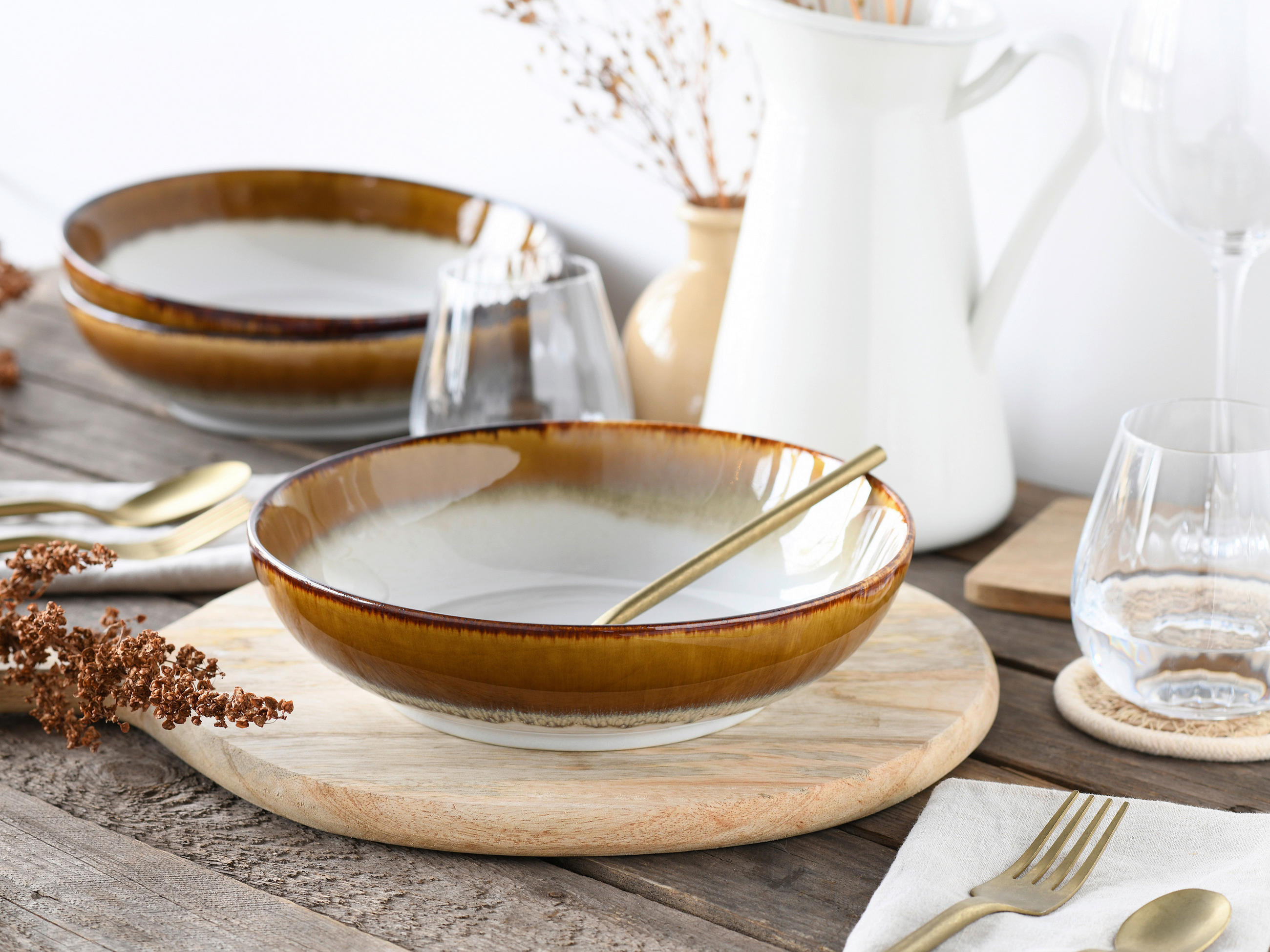 SKÅLSET 4 delar Cascade   - Design, keramik - Creatable