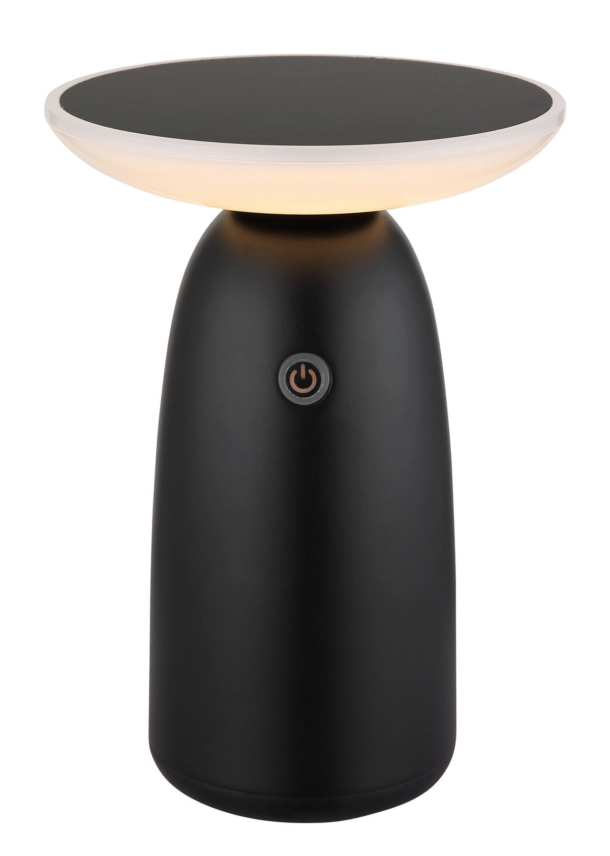 SOLÁRNÍ SVÍTIDLO 16/22,5 cm - černá/opál, Design, kov/plast (16/22,5cm) - Globo