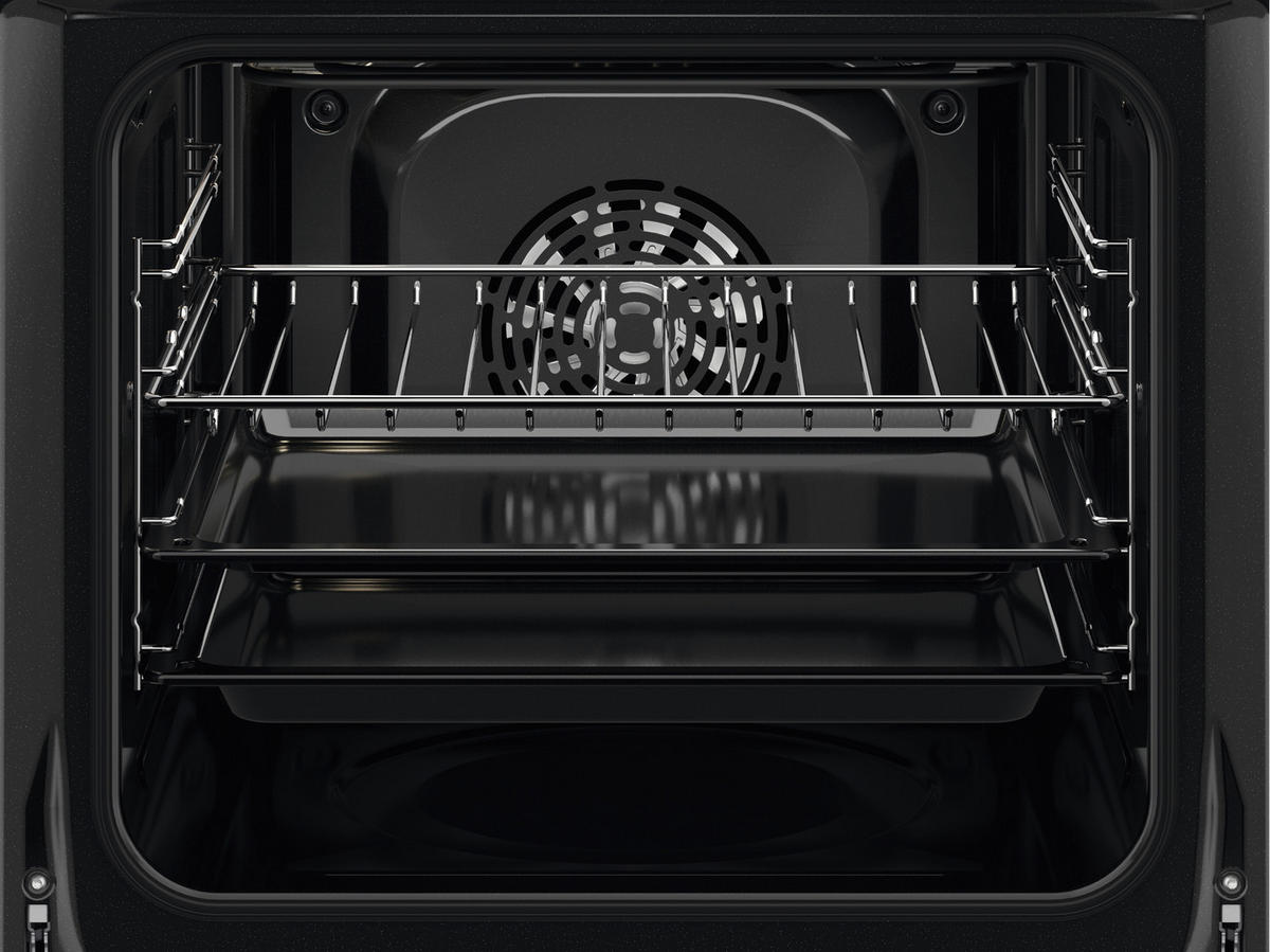 EINBAUBACKOFEN EOK4B0K1  - Schwarz, Basics, Glas (59,5/59,4/54,8cm) - Electrolux