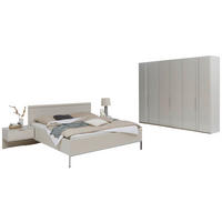 SCHLAFZIMMER Champagner  - Champagner, Design, Glas/Holzwerkstoff (180/200cm) - Dieter Knoll