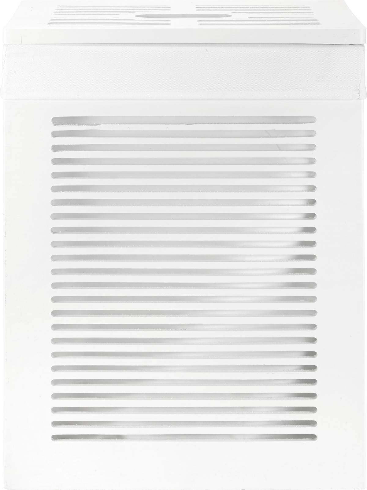 WÄSCHETONNE - Weiß, Design, Holz/Textil (40/30/56cm) - Landscape