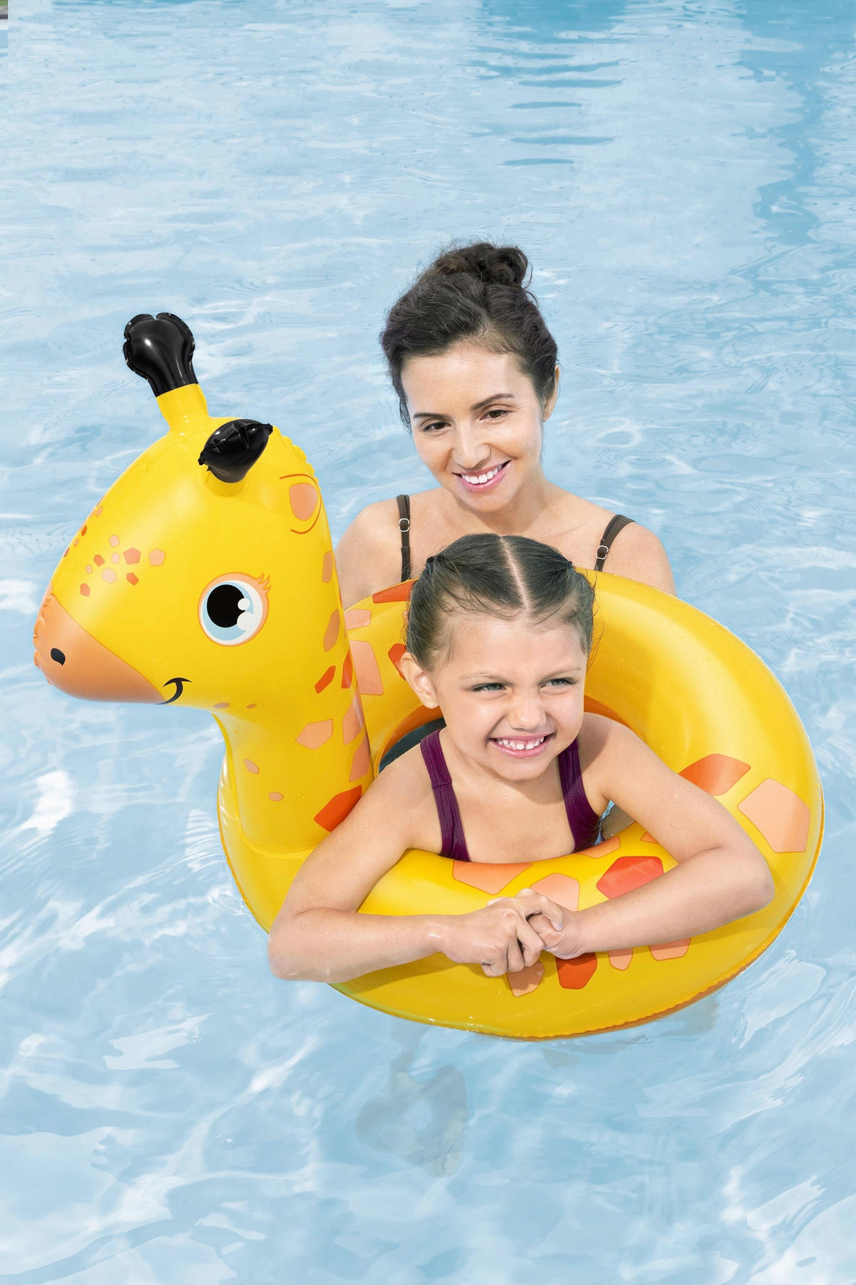 SCHWIMMRING - Multicolor, Basics, Kunststoff (55/68/57.5cm) - Bestway