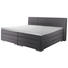 BOXSPRINGBETT 'PRINZ' H2 Lederlook 200/200 cm INKL. Matratze, gepolstertes Kopfteil, Bettkasten, Topper - Silberfarben/Grau, MODERN, Textil (200/200cm) - Novel BOXSPRINGBETT 'PRINZ' H2 Lederlook 200/200 cm INKL. Matratze, gepolstertes Kopfteil, Bettkasten, Topper - Silberfarben/Grau, MODERN, Textil (200/200cm) - Novel
