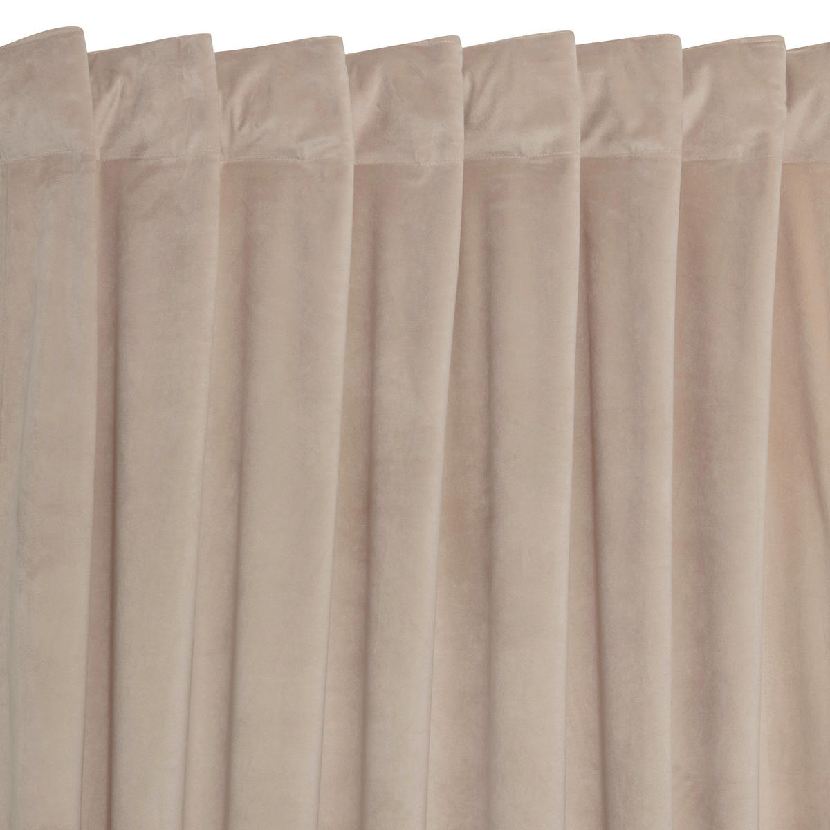 FERTIGVORHANG blickdicht  - Beige, Basics, Textil (135/280cm)