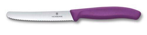 TOMATENMESSER Swiss Classic  - Violett/Silberfarben, Basics, Kunststoff/Metall (22/2.4/1.2cm) - Victorinox