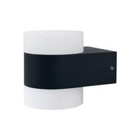 LED-AUßENLEUCHTE 13,1/9,1/11 cm   - Dunkelgrau, Basics, Kunststoff/Metall (13,1/9,1/11cm) - Osram