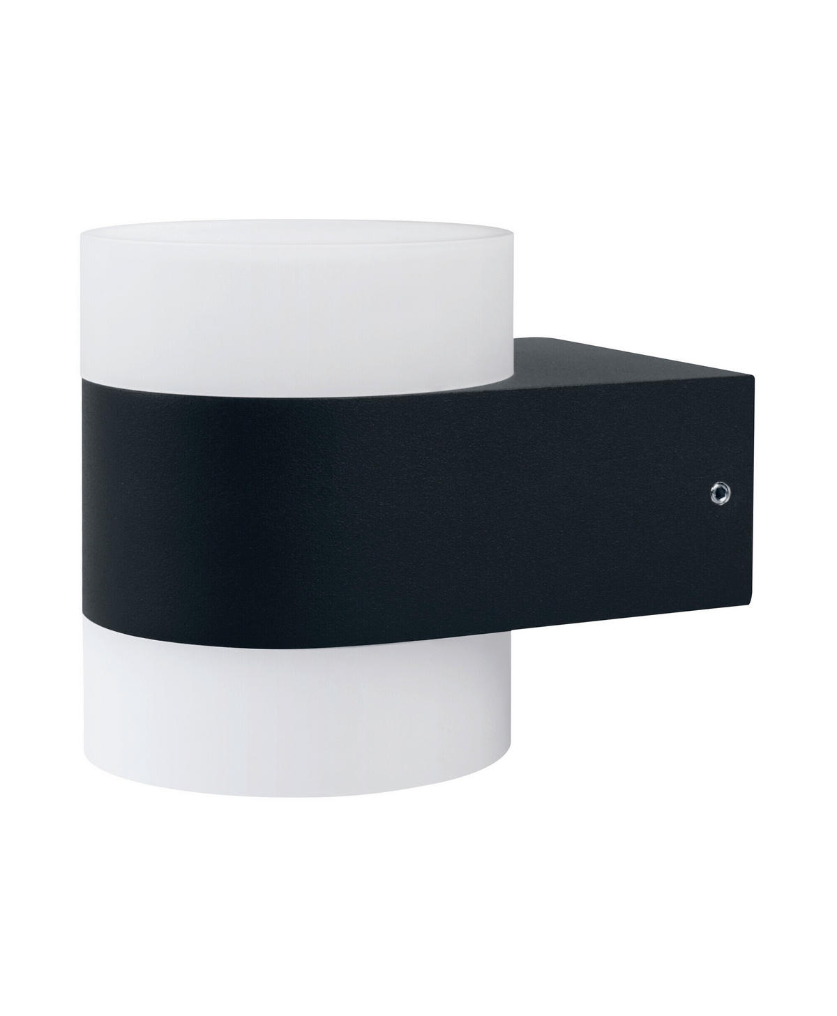 LED-AUßENLEUCHTE 13,1/9,1/11 cm   - Dunkelgrau, Basics, Kunststoff/Metall (13,1/9,1/11cm) - Osram