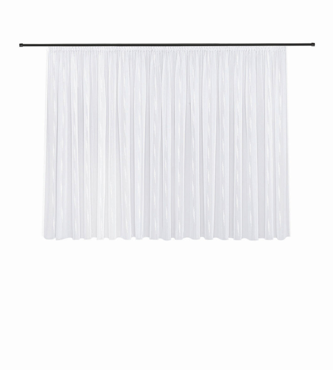 FERTIGSTORE  transparent  450/175 cm   - Beige, Basics, Textil (450/175cm)