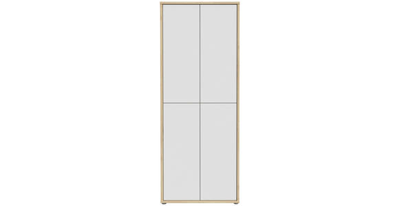 SCHUHSCHRANK 74,5/191,9/34,9 cm - Hellgrau/Eiche Artisan, MODERN, Holzwerkstoff/Kunststoff (74,5/191,9/34,9cm) - Xora