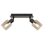 STRAHLER 25/8/18,2 cm   - Schwarz, Basics, Glas/Metall (25/8/18,2cm) - Novel