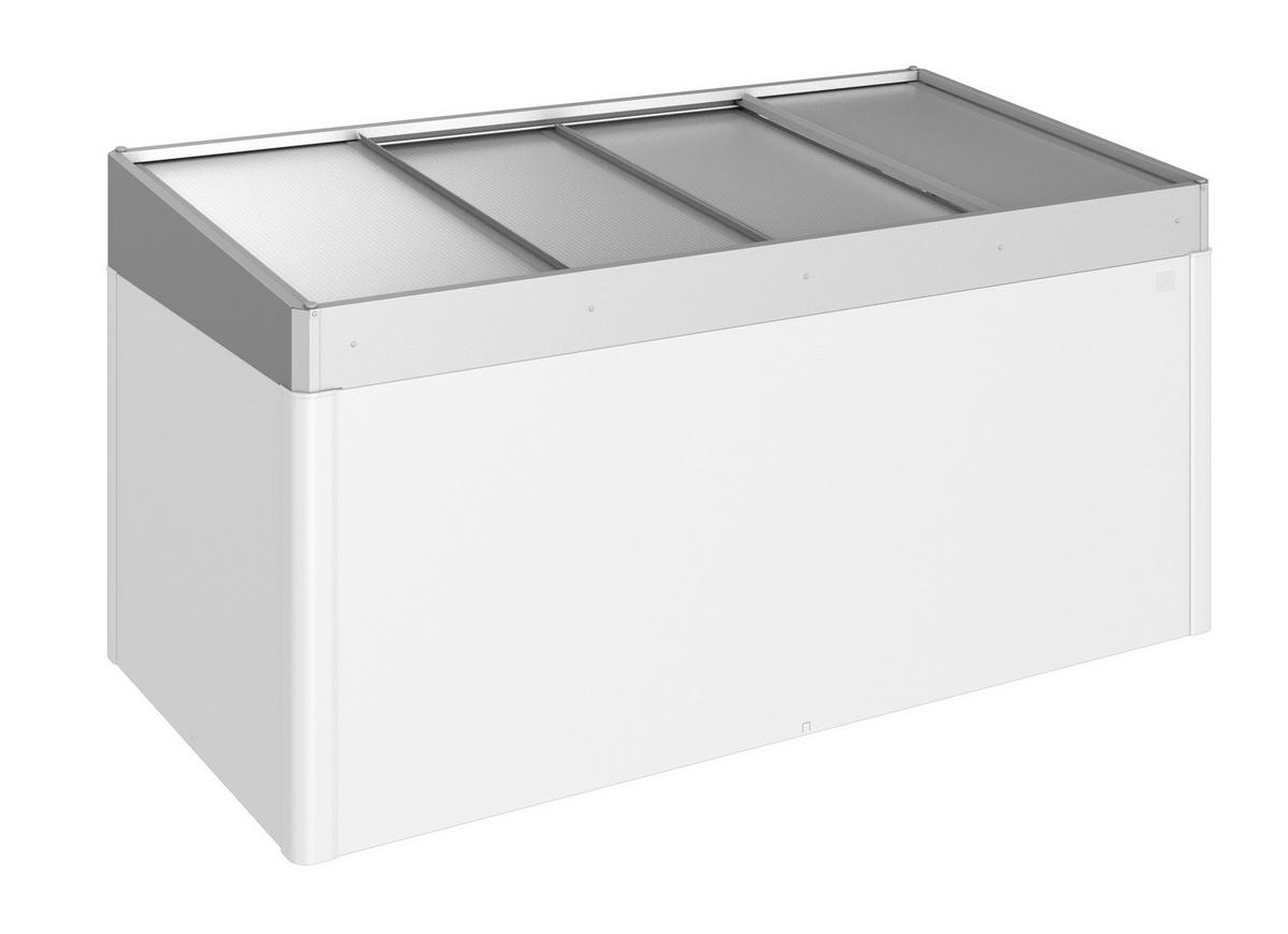 HOCHBEETAUFSATZ - Silberfarben, Design, Metall (200/23/101cm) - Biohort