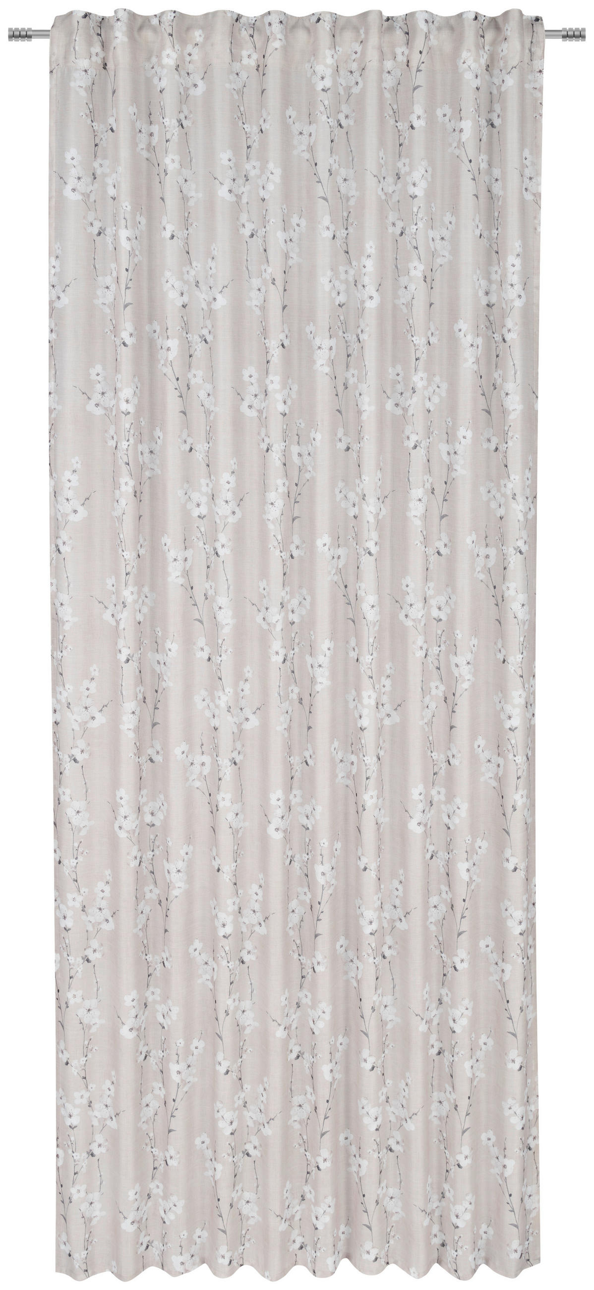 FERTIGVORHANG halbtransparent  - Beige, Design, Textil (140/245cm) - Esposa