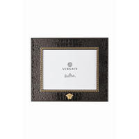 OKVIR ZA SLIKE 321341, 10/15       20/20/10 cm   - zlate barve/rjava, Konvencionalno, kovina/usnje (20/20/10cm) - Versace