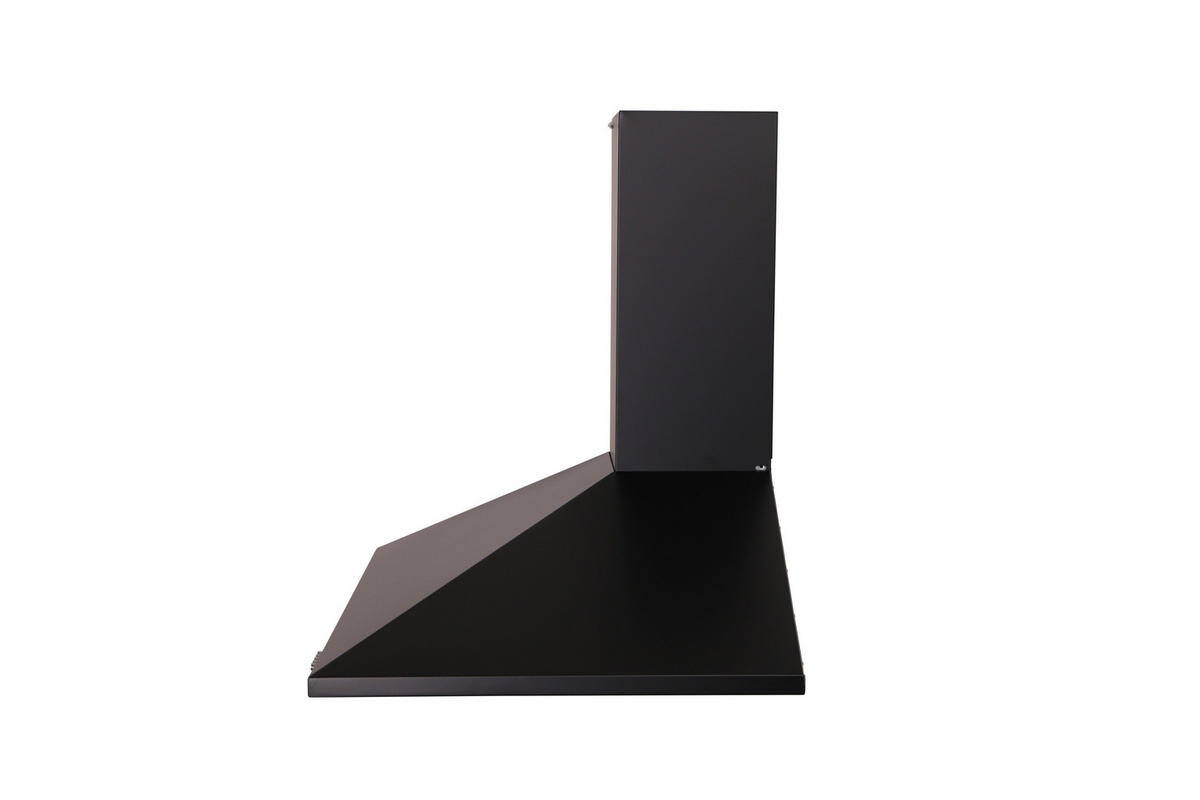 DUNSTABZUGSHAUBE CH22055-90S  - Schwarz, Basics, Metall (90/58-96/47,5cm) - Respekta