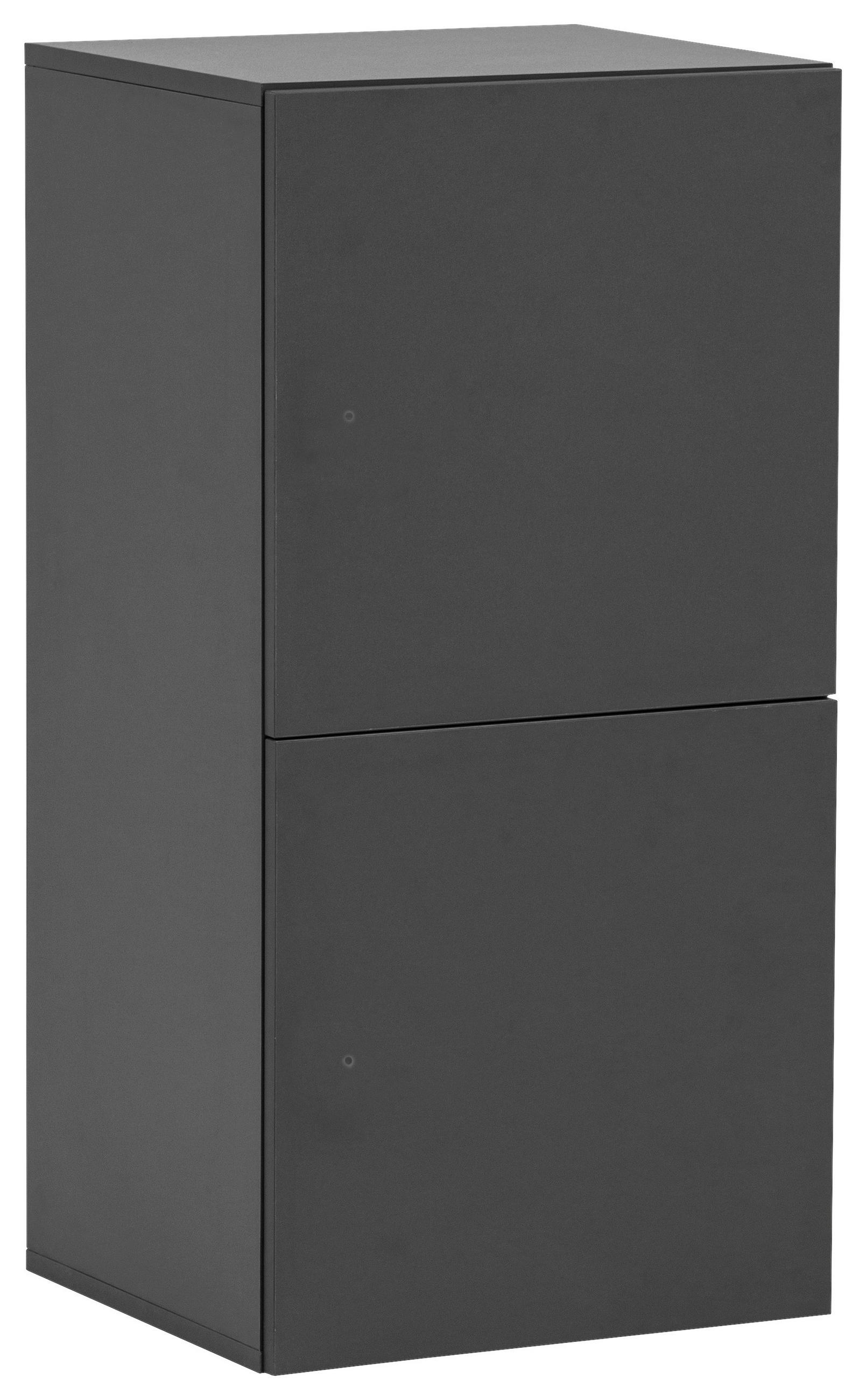 SPIND Anthrazit  - Anthrazit/Weiß, Design, Holzwerkstoff (45,4/92,6/40,65cm) - MID.YOU