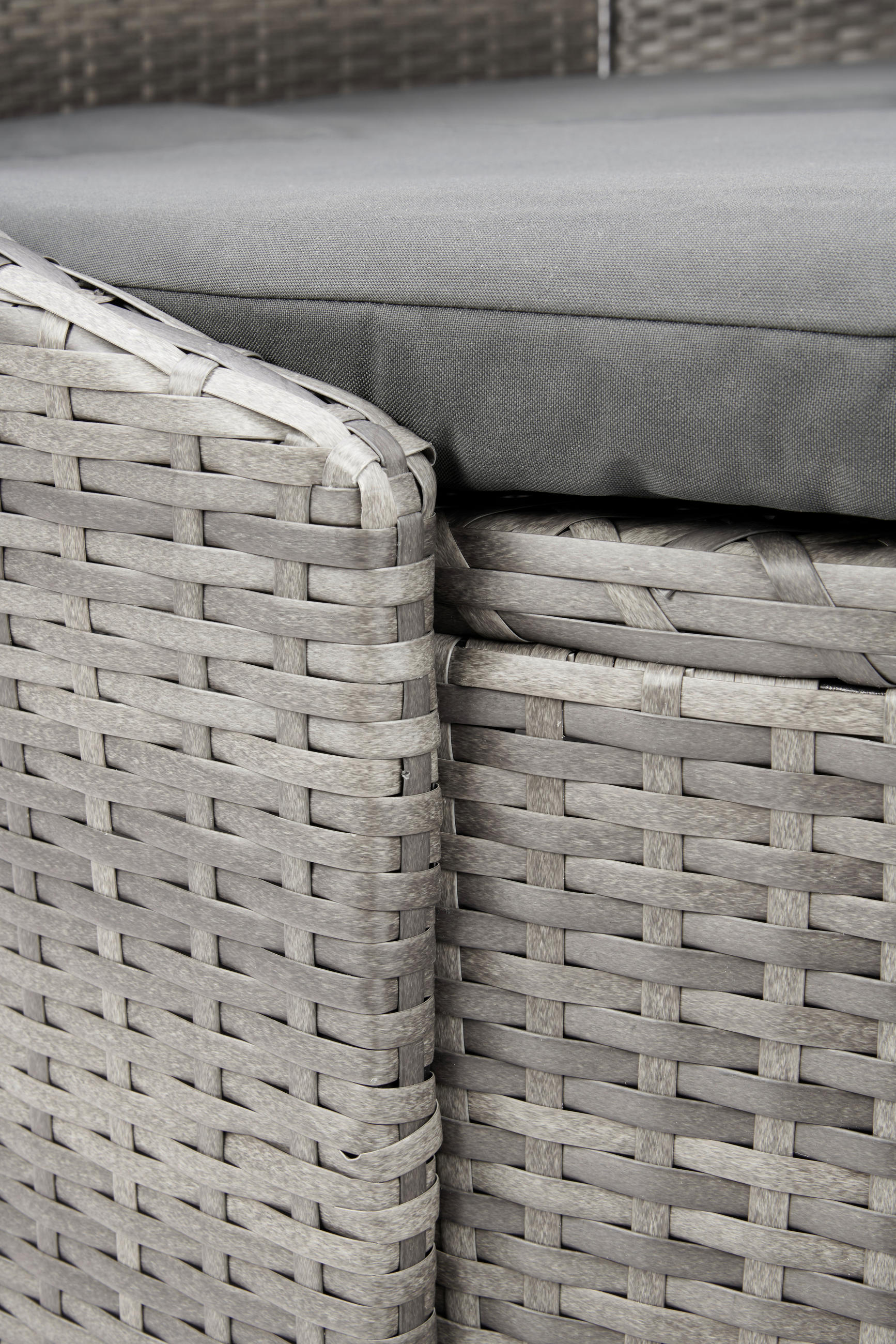 SONNENINSEL 230/145/140 cm  - Grau, Modern, Kunststoff/Textil (230/145/140cm) - Luca Bessoni