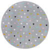 KINDERTEPPICH 100 cm Adventures  - Hellgrau, Design, Kunststoff (100cm)