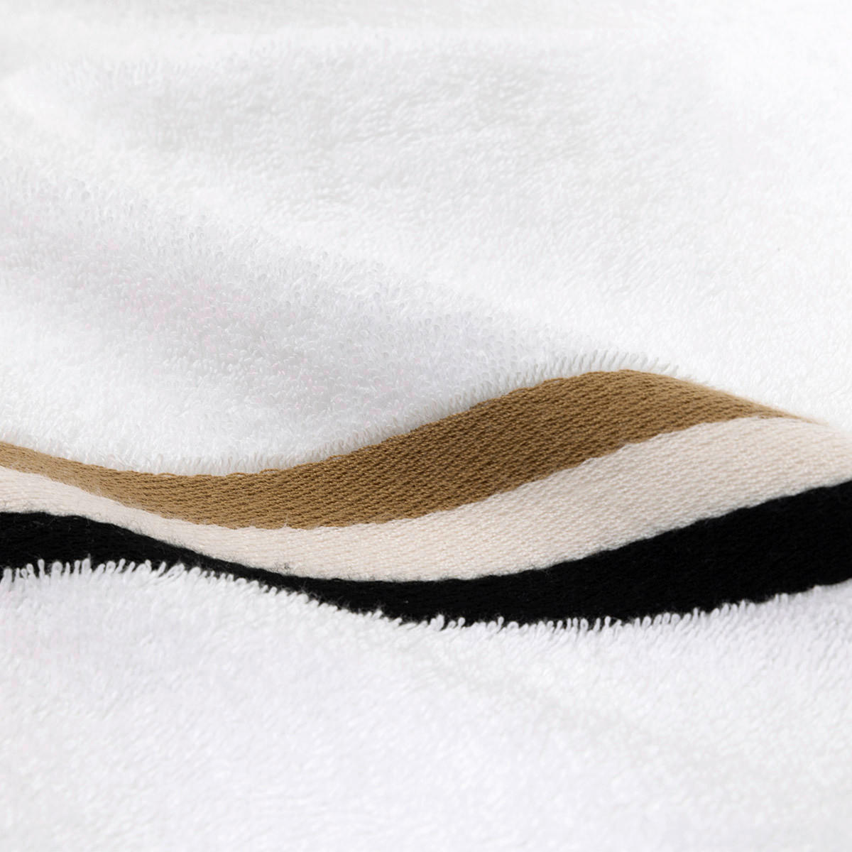 DUSCHTUCH 70/140 cm BLINEA  - Weiß, Design, Textil (70/140cm) - Hugo Boss