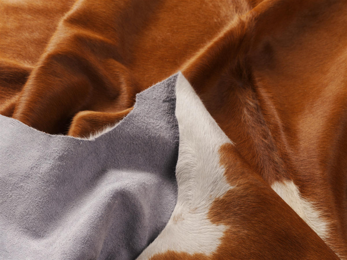 RINDERFELL 200/230 cm Hereford Braun, Weiß  - Braun/Weiß, LIFESTYLE, Leder/Fell (200/230cm) - Linea Natura