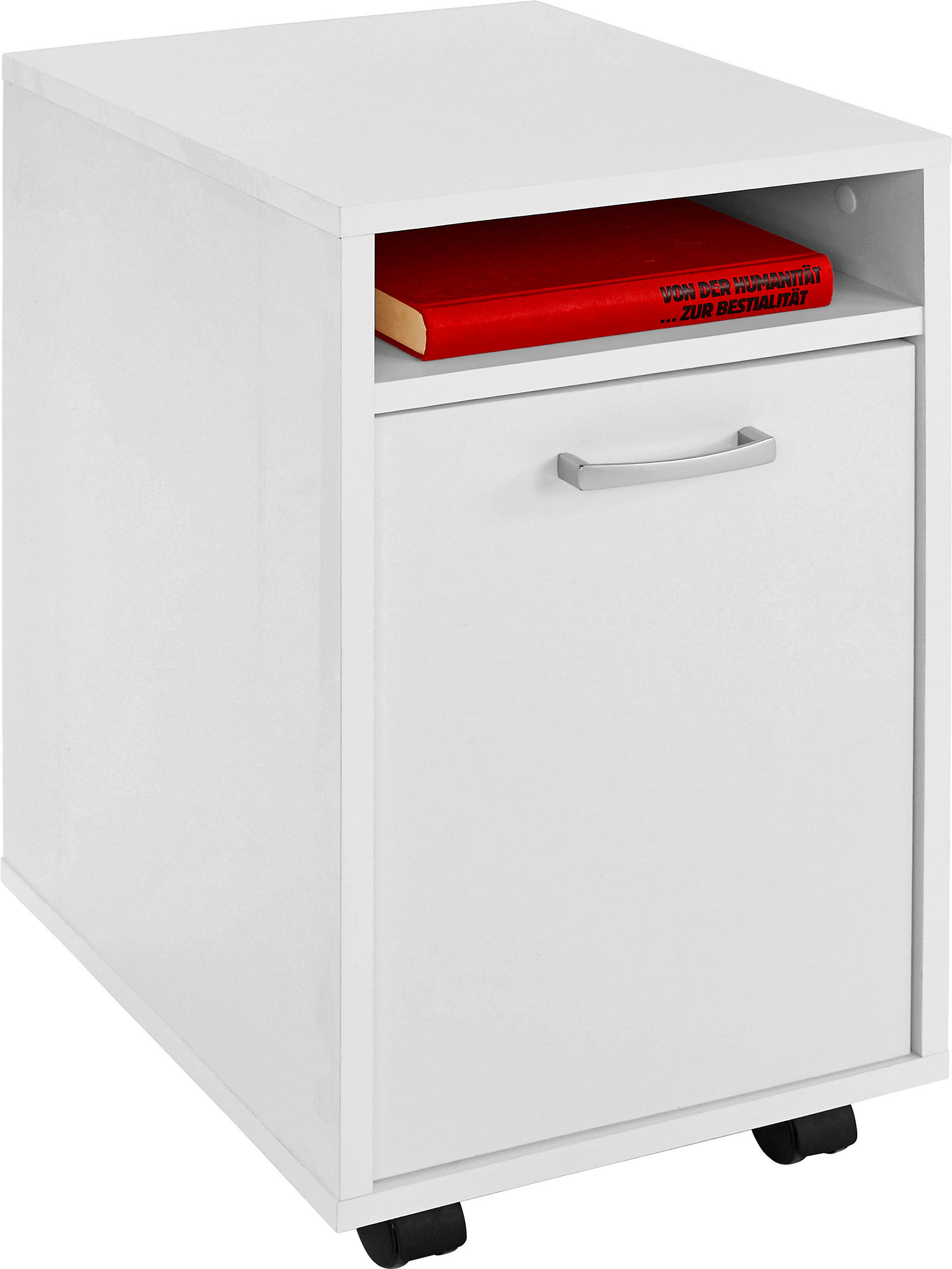 Rollcontainer Weiß Laurenc 33x59,5x38 Cm