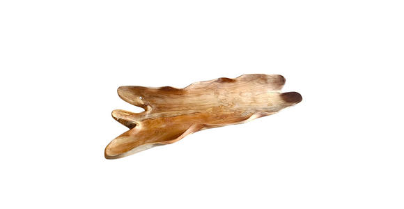 DEKOSCHALE - Teakfarben, Natur, Holz (64/23/7cm) - Ambia Home