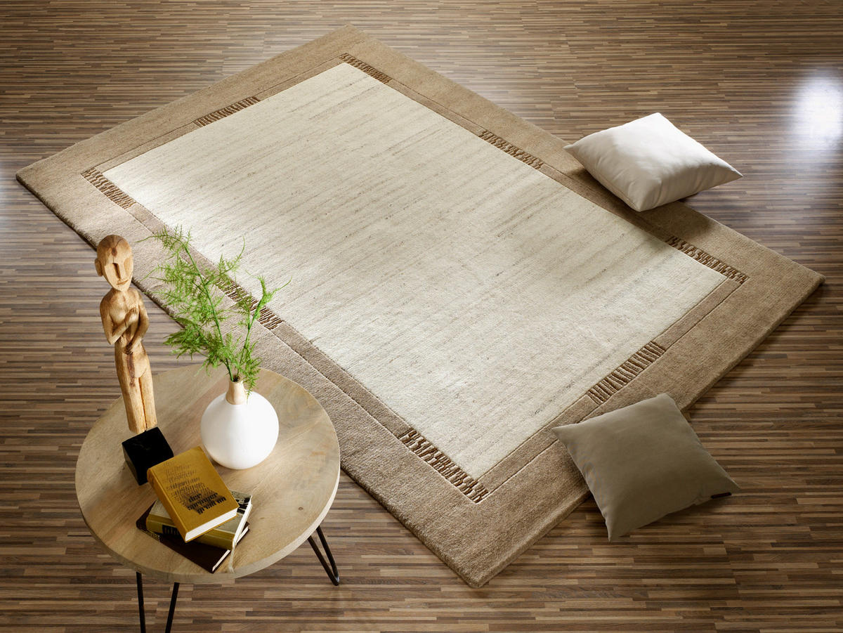 WOLLTEPPICH 200/250 cm Naturfarben  - Naturfarben, Basics, Textil (200/250cm) - Cazaris