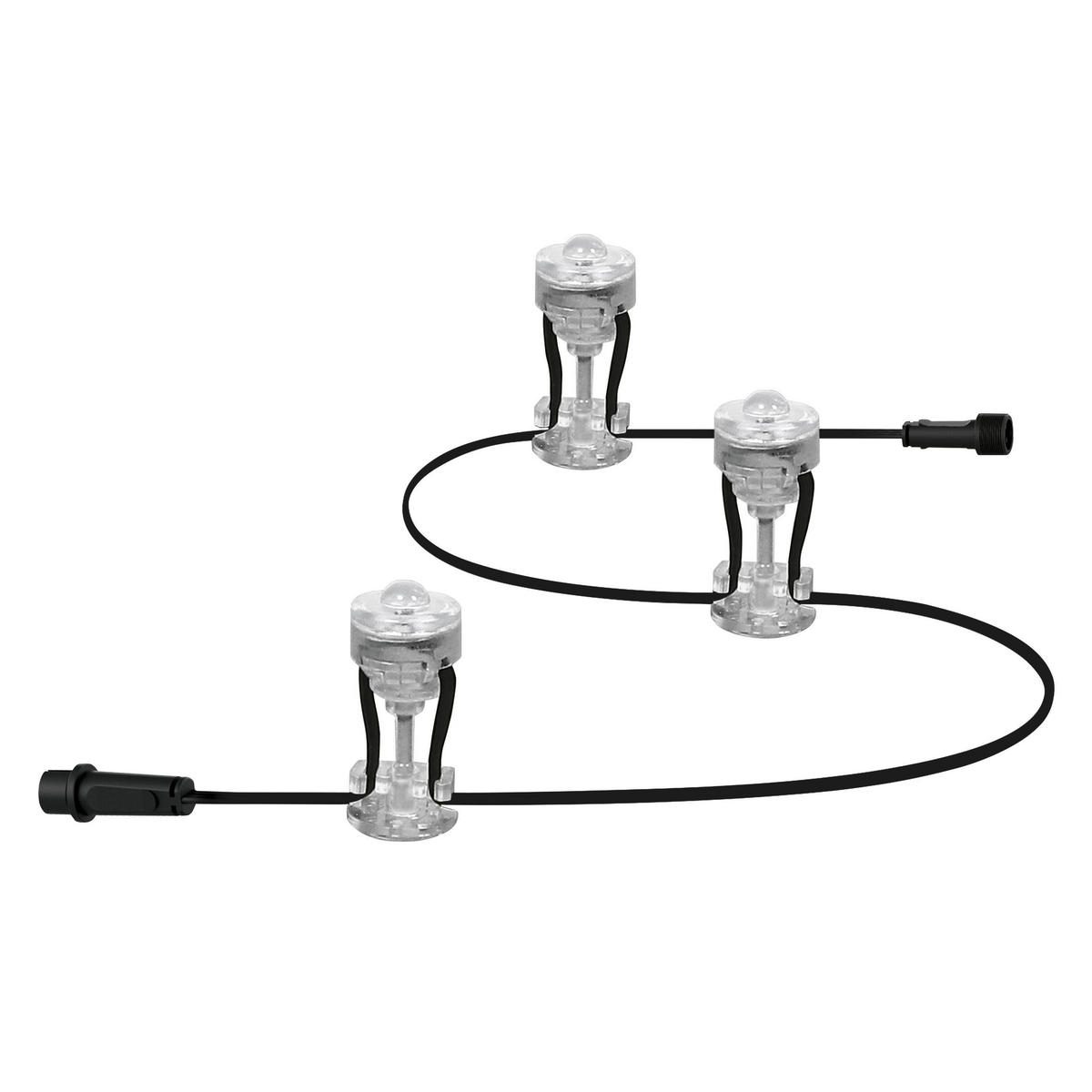 LICHTERKETTE  - Transparent, Basics, Kunststoff (2,3/2,3/9,6cm) - Ledvance