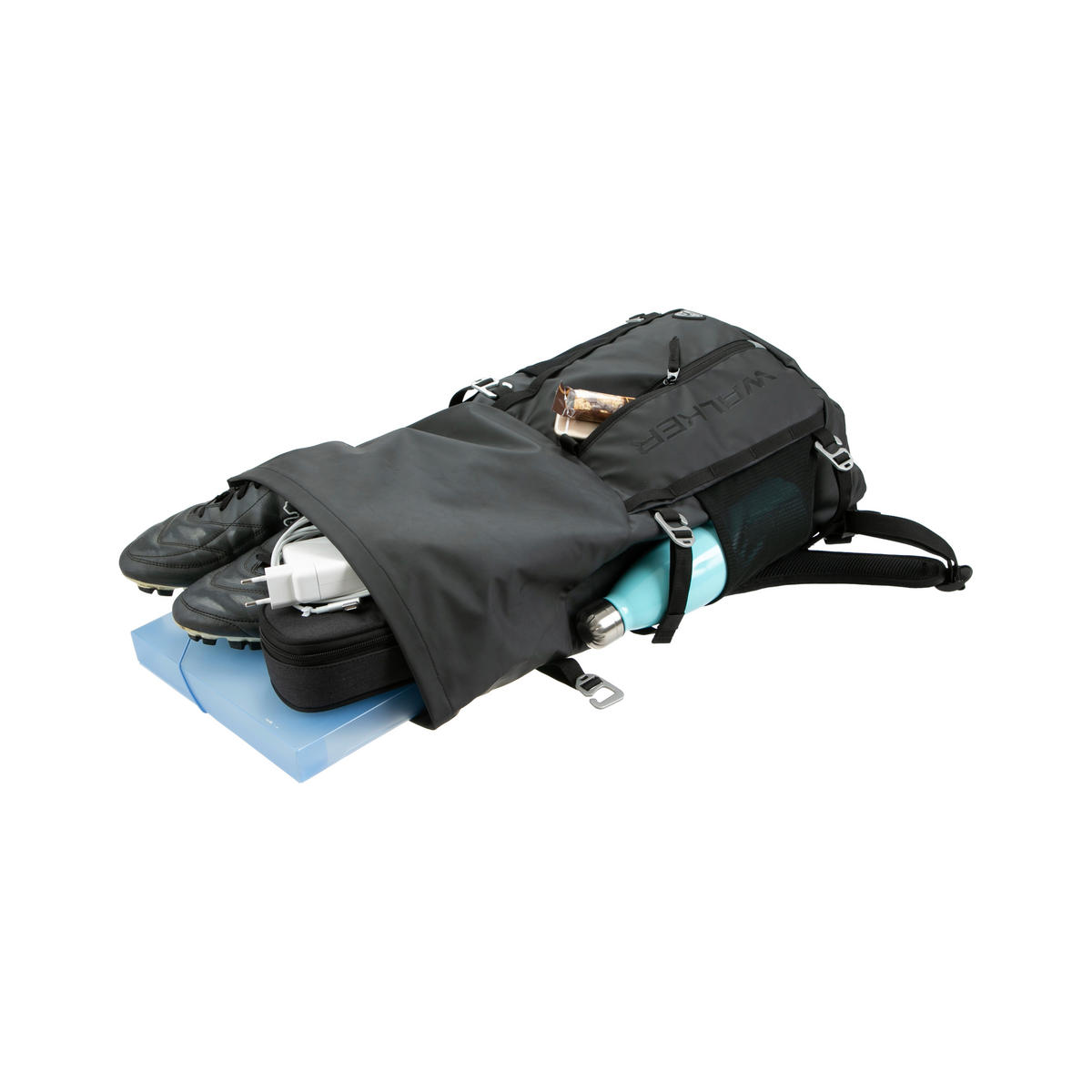 RUCKSACK WALKER  - Schwarz, KONVENTIONELL, Textil (32cm) - Schneiders