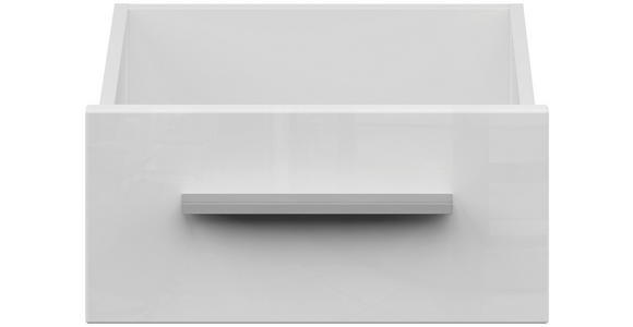SCHUBKASTENEINSATZ 36,4/16,9/36,6 cm - Weiß Hochglanz/Weiß, KONVENTIONELL, Holzwerkstoff (36,4/16,9/36,6cm) - Voleo