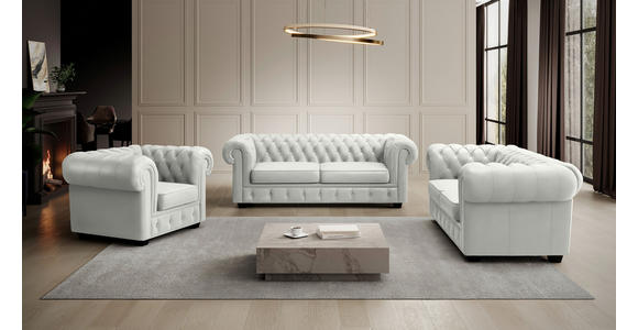 CHESTERFIELD-SESSEL - Wengefarben/Naturfarben, LIFESTYLE, Holz/Textil (115/76,5/96cm) - Landscape