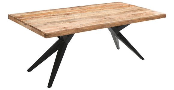 TISCHPLATTE in Holz 180/90/5,5 cm - Naturfarben, Design, Holz (180/90/5,5cm) - Landscape