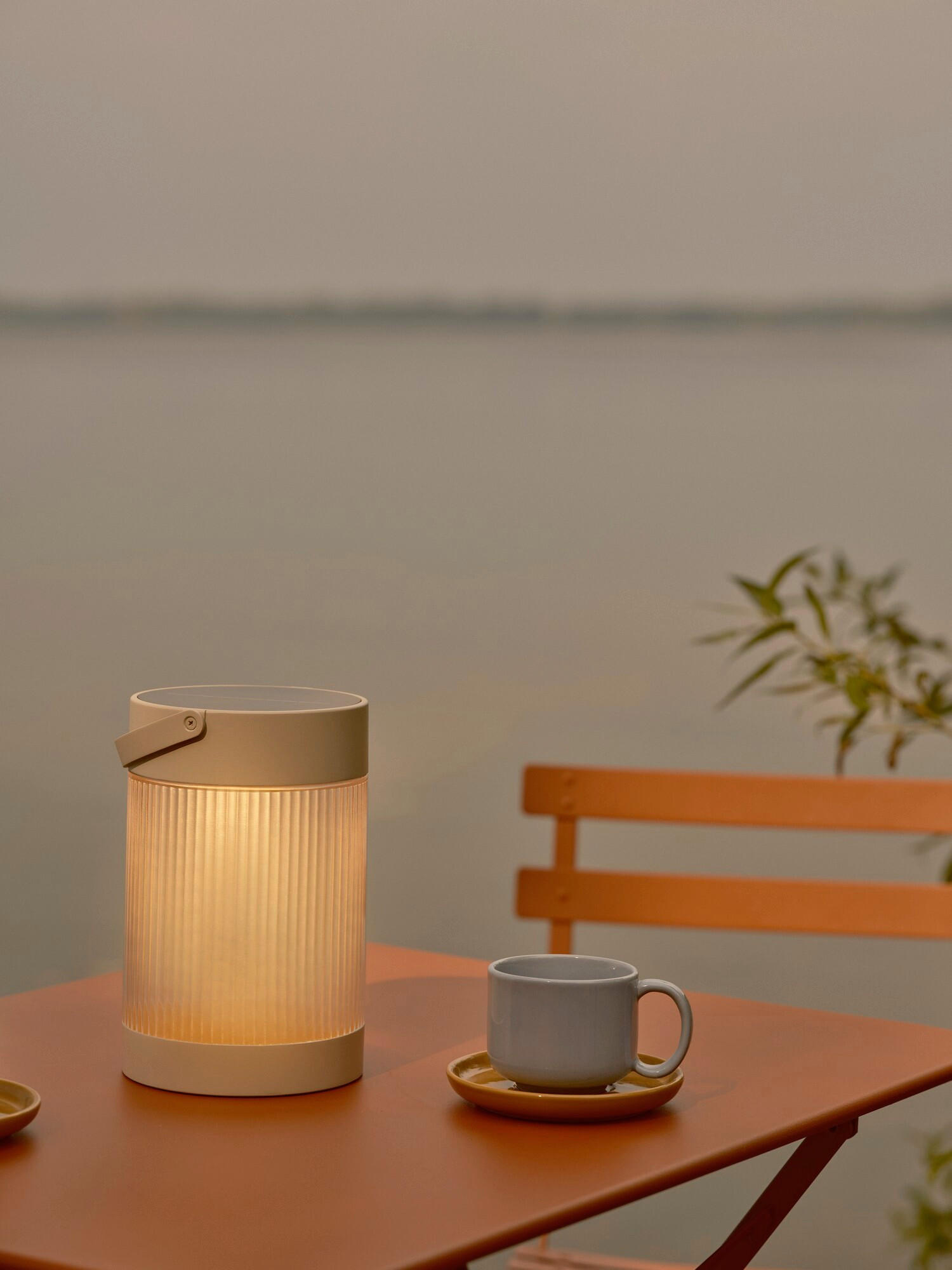 SOLARLEUCHTE 14/22 cm   - Sandfarben, Trend, Kunststoff (14/22cm) - Nordlux
