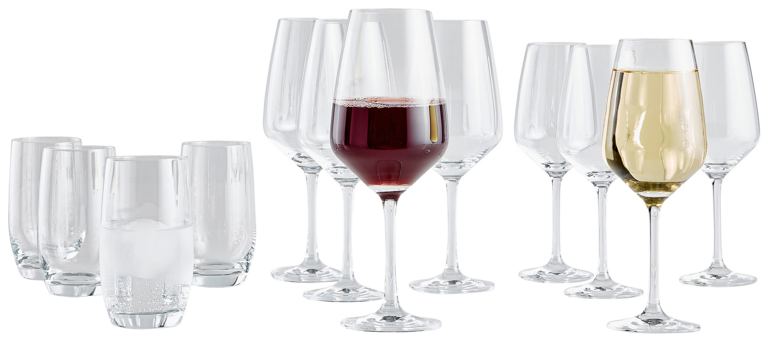 GLÄSERSET Tulip  12-teilig  - Klar, Basics, Glas - Schott Zwiesel