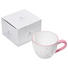 JUMBOTASSE 400 ml - Rosa/Weiß, LIFESTYLE, Keramik (15,5/9/11,5cm) - Gmundner JUMBOTASSE 400 ml - Rosa/Weiß, LIFESTYLE, Keramik (15,5/9/11,5cm) - Gmundner