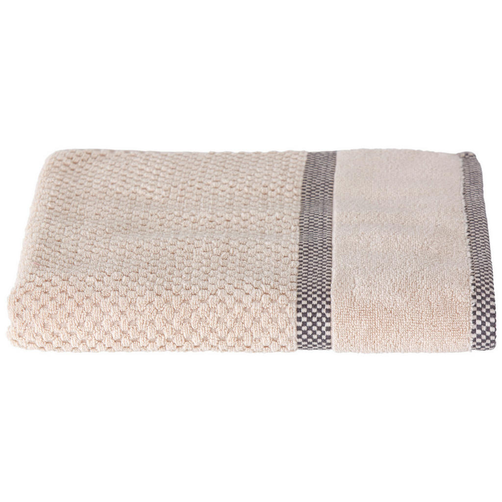 Duschtuch Rocky Baumwolle 500 G/m2 Beige 70x140 Cm